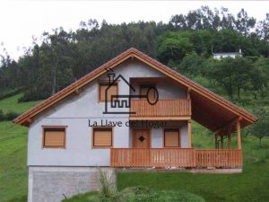 casa de entramado ligero con fachada lista para pintar para acabado como de obra tradicional