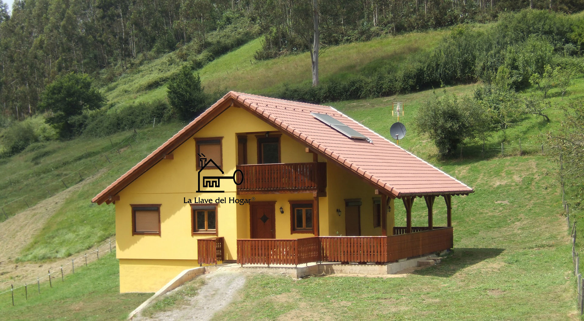 Casas de madera prefabricadas de entramado ligero con acabado obra tradicional