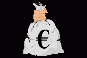 bolsa con dinero